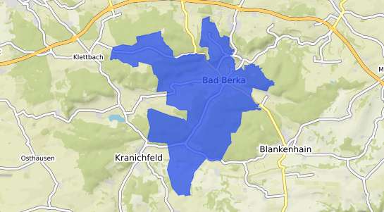 Bodenrichtwertkarte Bad Berka